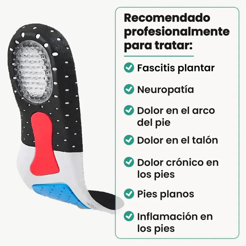 ✅ Plantillas ortopédicas para pie plano - PREMIUM