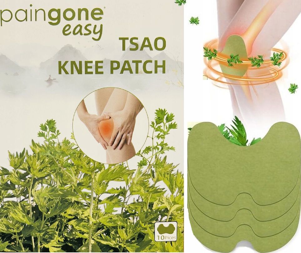 💪 2x1 Parche Alivio para el Dolor de Rodilla🦵