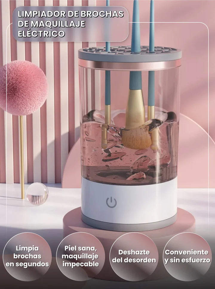 💄 ¡Brochas limpias y piel radiante en segundos! | 🧼 Máquina limpiadora de brochas