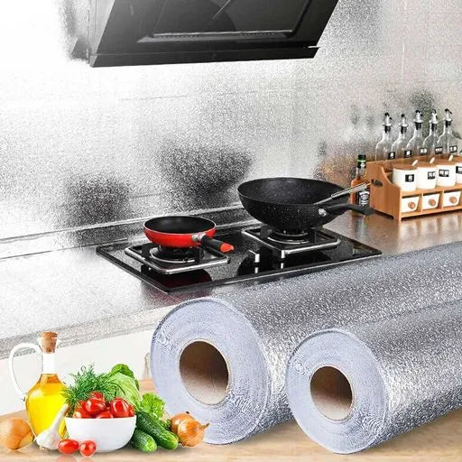 📦 Papel Aluminio Adhesivo para Cocina - Resistente y Fácil de Usar 🔥