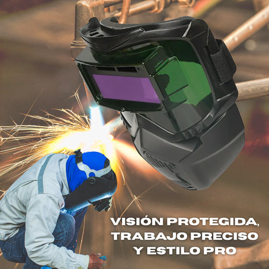🛡️ Máscara de Soldar Profesional Rápida Atenuación ⚡