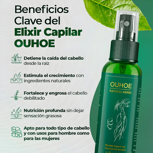 🌿 OUHOE Spray Tónico Capilar