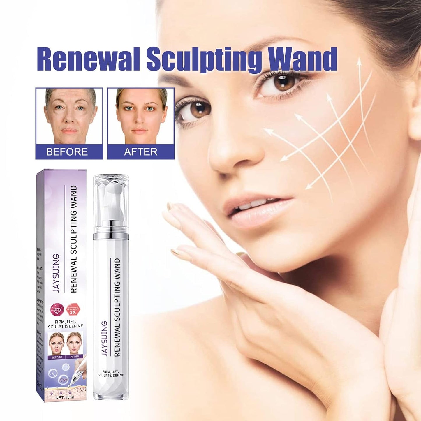 💎 Lápiz Antiarrugas Instantáneo – Efecto Lifting en Segundos