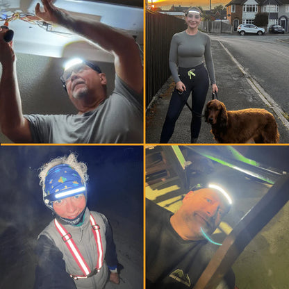 🔦 LumiLight™ – La Lámpara Frontal de 230° Que Ilumina TODO