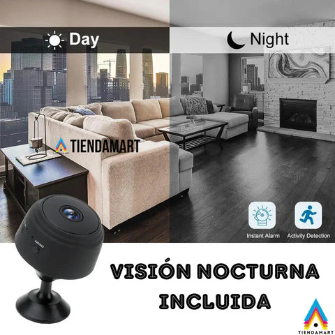 🕵️‍♂️📹 Mini Cámara Espía Inalámbrica HD
